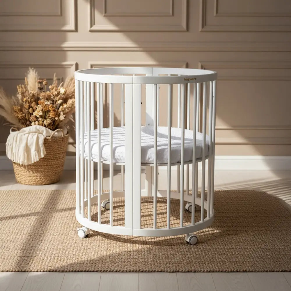 Baby Bed Smart 9-in-1 White