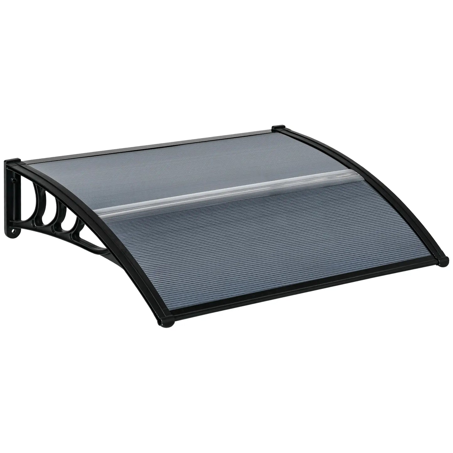 100x80cm Anti-UV Polycarbonate Outdoor Canopy for Doors and Windows