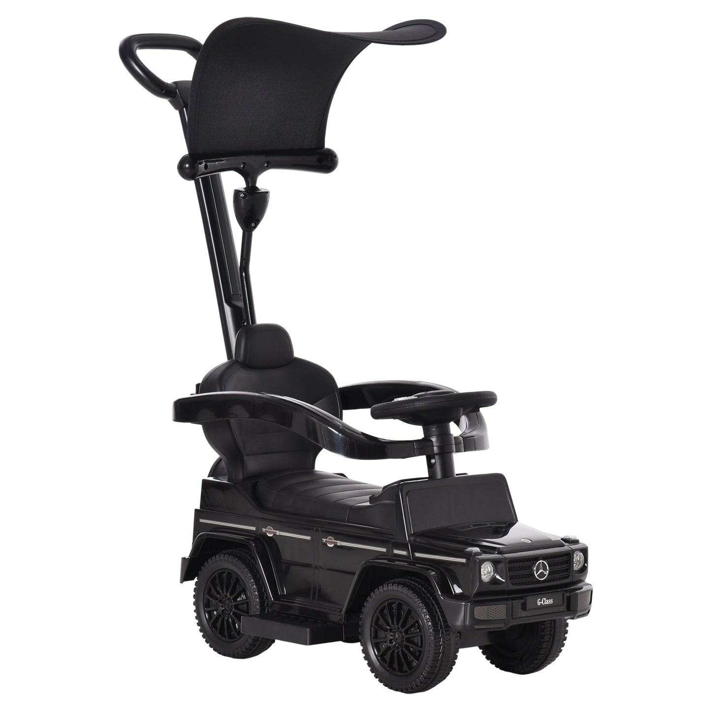 Mercedes-Benz G350 model pushing machine for children, black