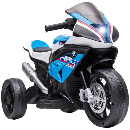 Children's Motorcycle 18-60 Months BMW HP4 Model with Headlights, Music and Pedals, in PP and Metal, 82.5x42x54 cm, Blue