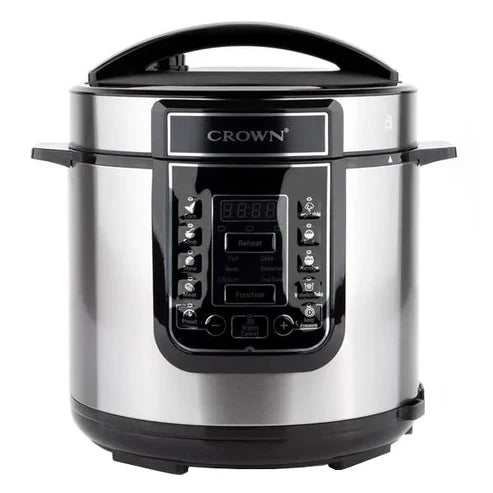 6.0Ltr Multicooker, 1000W, Non-stick coating, Silver/Black