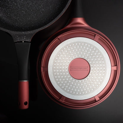 14 pcs, cookware set, burgundy, Royalty Line