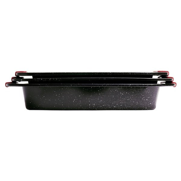 Royaltyline CC3 3-Piece Roasting Pan Set – Non-Stick
