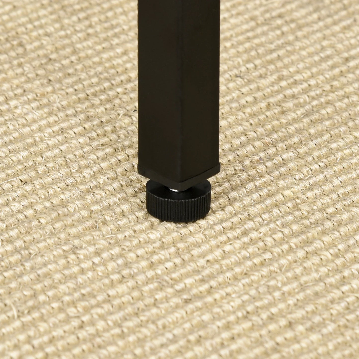 Industrial Style High Table Set with 4 Stools in Metal and Wood, Light Oak