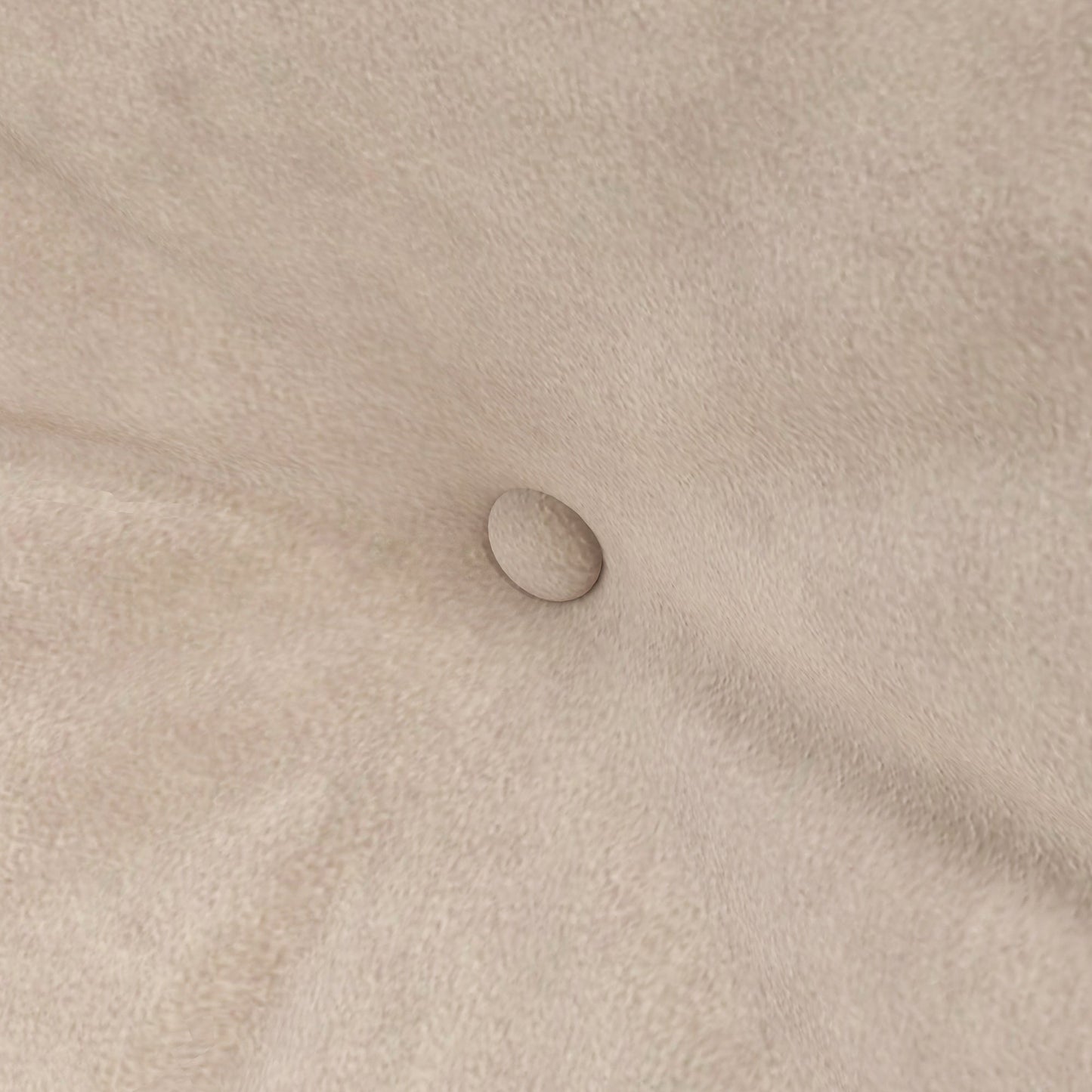 3-in-1 Velvet Fabric Sofa Bed with Adjustable Backrest and 2 Cushions, 102x73x81 cm, Beige