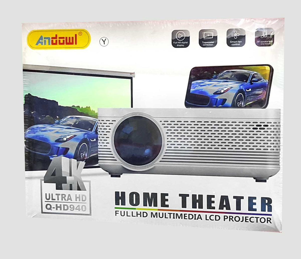 Projector Malta Andowl Q-HD940 4K UHD Android Portable Projector – TechNest Malta