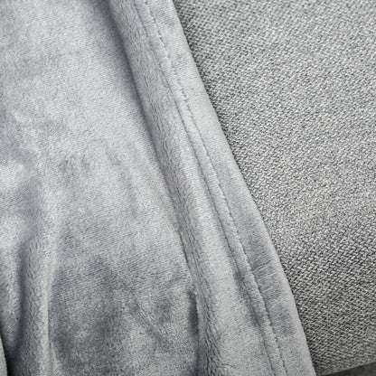 Flannel Blanket in Grey