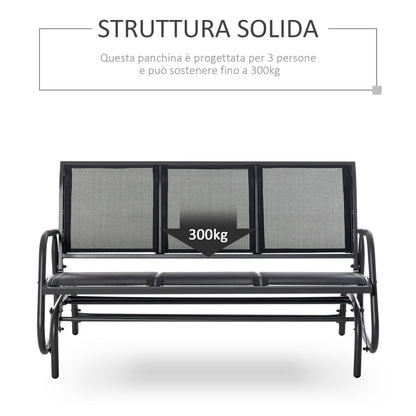 NIS | 3 Seater Garden Swinger / Rocking Chair