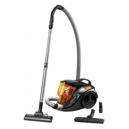 750W Bagless Vacuum Cleaner, ROWENTA Compact Power BK/OR