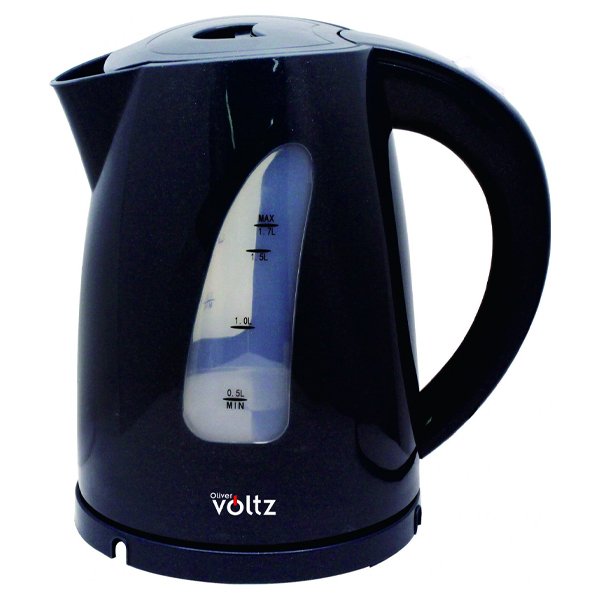 Olivervoltz OV51230B-BK Electric Kettle – 1.7L, 2200W