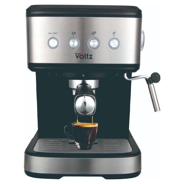 Olivervoltz CGE200.4 Coffee Machine – 20 Bar Pump, 1100W
