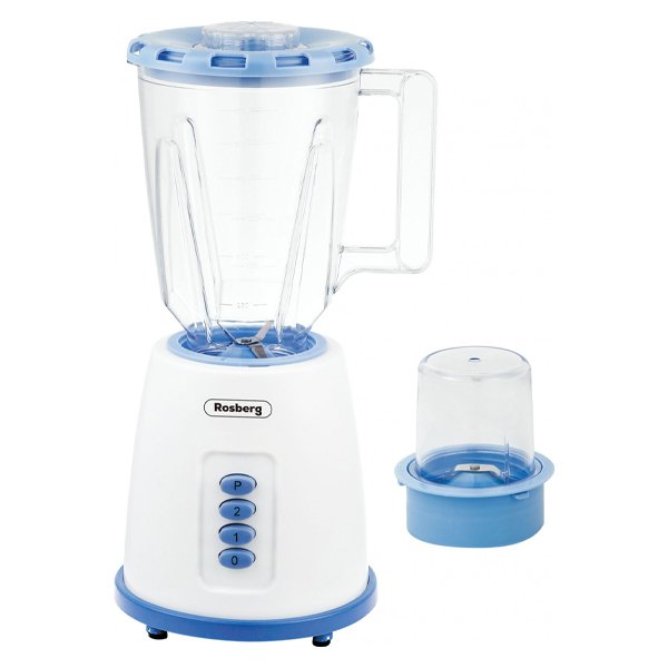 Rosberg R51162B Jug Blender with Grinder – 500W, 1.5L