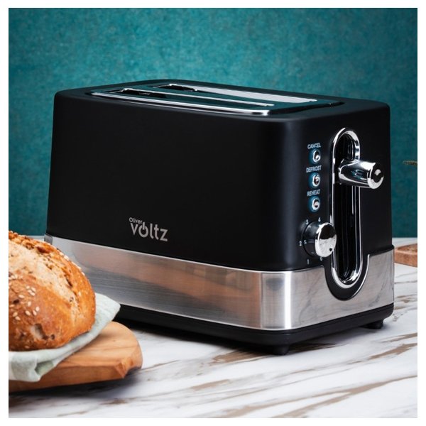 Olivervoltz OV51440I 2-Slice Toaster – 800W, 6 Browning Settings