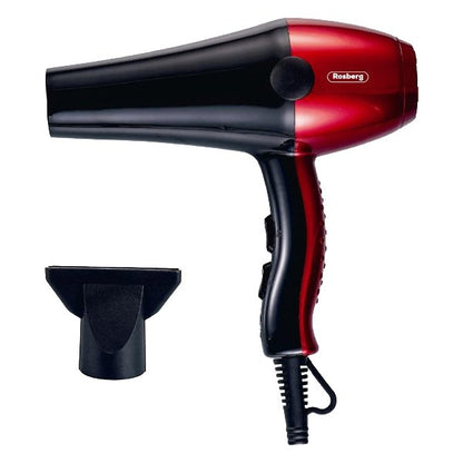 Rosberg R51100S Hair Dryer – 2000W, 2 Speeds, 3 Heat Settings