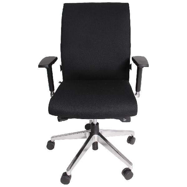 Office Chair, Fabric, Black, AVISTRON London