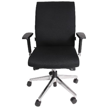 Office Chair, Fabric, Black, AVISTRON London