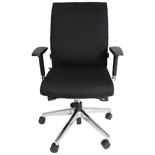 Office Chair, Fabric, Black, AVISTRON London