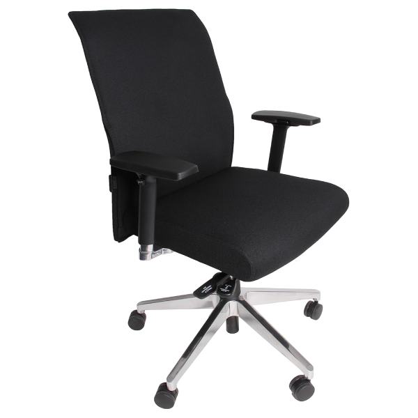 Office Chair, Fabric, Black, AVISTRON London