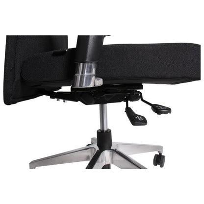 Office Chair, Fabric, Black, AVISTRON London