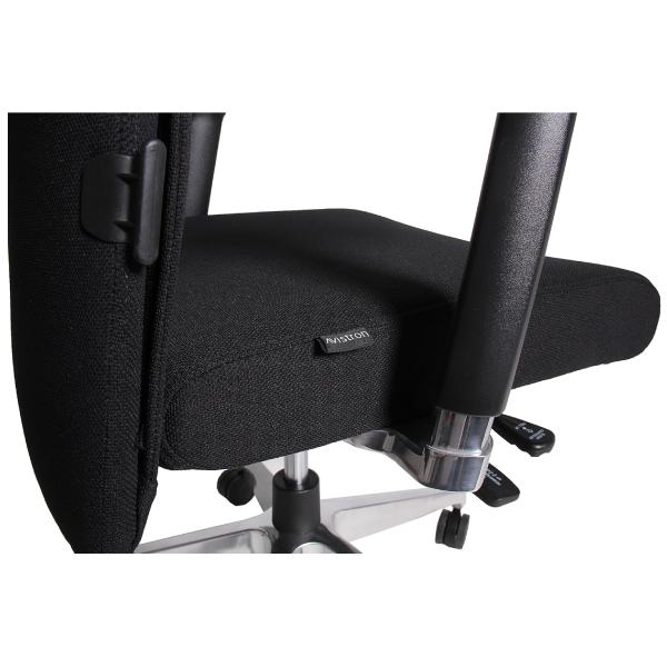Office Chair, Fabric, Black, AVISTRON London