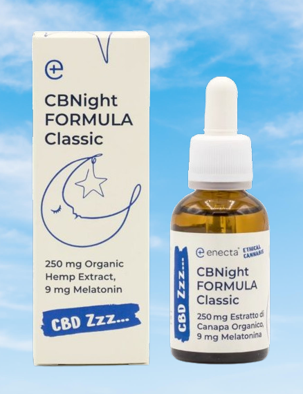 CBNight Formula – CBD, CBN & Melatonin Sleep Oil (30ml) by Enecta