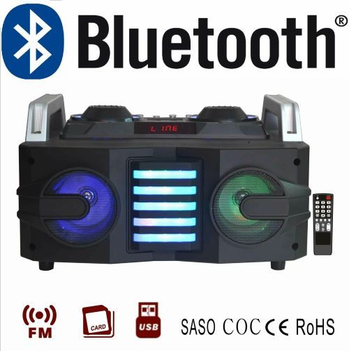 12v-230v, portable, double speaker, equalizer, led lights, Ailiang