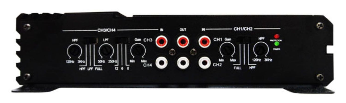 4 channels, car amplifier 2200W max, BA690-4L