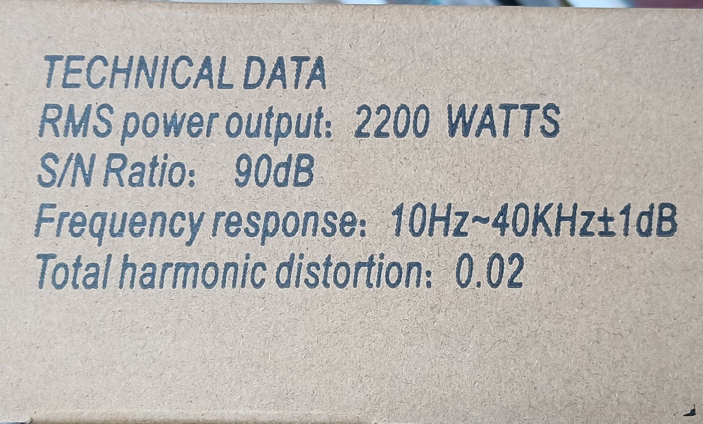 4 channels, car amplifier 2200W max, BA690-4L