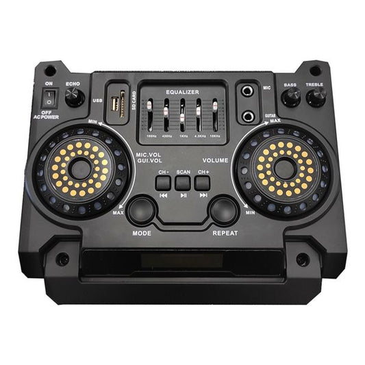 500W, pair, active speakers, mini dj console, WEB-210
