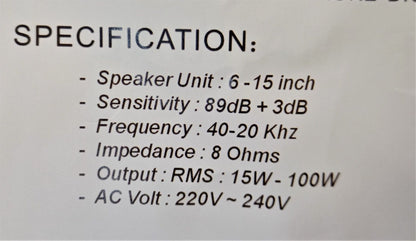 500W, pair, active speakers, mini dj console, WEB-210