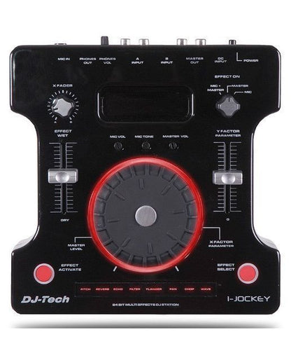 3 channels, audio mixer, mobile dj console, i-Jockey