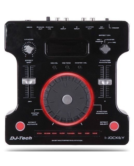3 channels, audio mixer, mobile dj console, i-Jockey