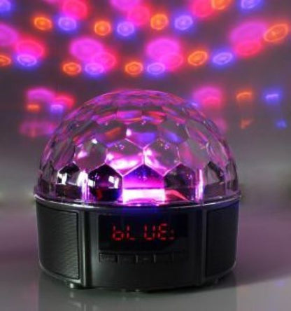 Portable, bluetooth speaker, led lights, Crown