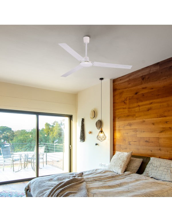 ZEPHIR ZFS8120 White Ceiling Fan – 120cm, 5 Speeds