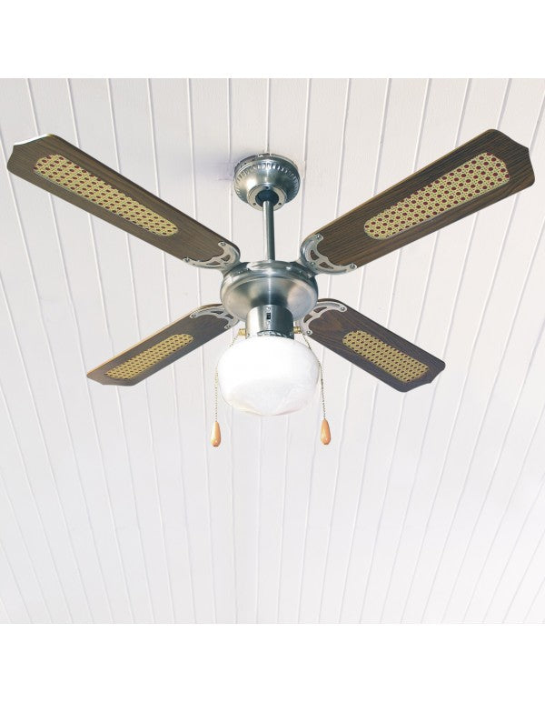 ZEPHIR ZFS9107M Ceiling Fan with Light – 107cm, 3 Speeds