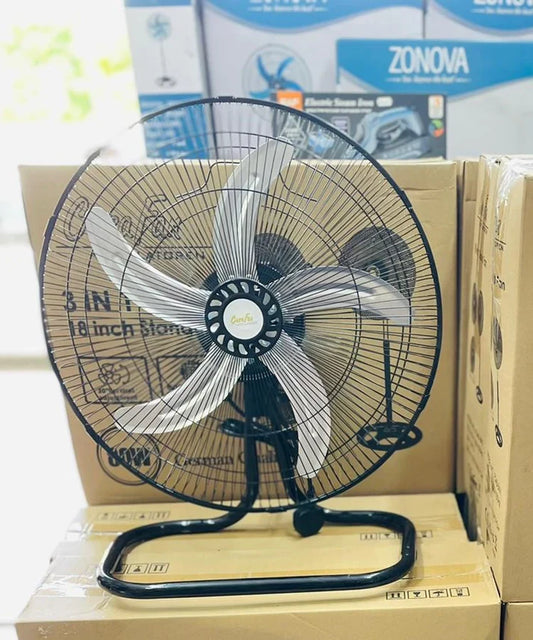 3in1, metal fan, stand, floor, wall, 80W, 3 speed