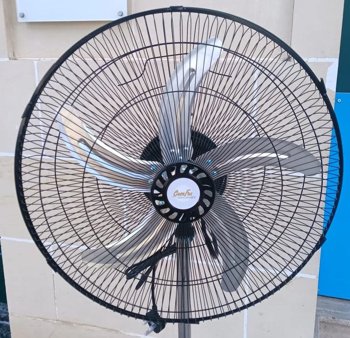 3in1, metal fan, stand, floor, wall, 80W, 3 speed
