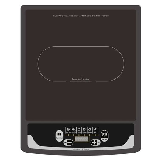 2000W, induction stove, single hob, LED display, black, ELECTRA EH-0520IC