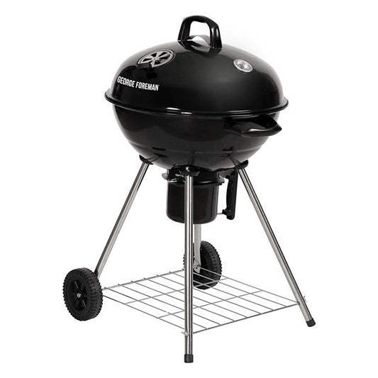 22", kettle type, charcoal bbq, outdoor barbecue, George Foreman