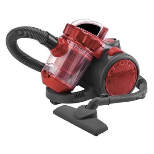 700W, bagless, vacuum cleaner, cyclonic, 3.0Ltr, 4.2mtr wired, HEPA filter, F++, black/red, FINLUX