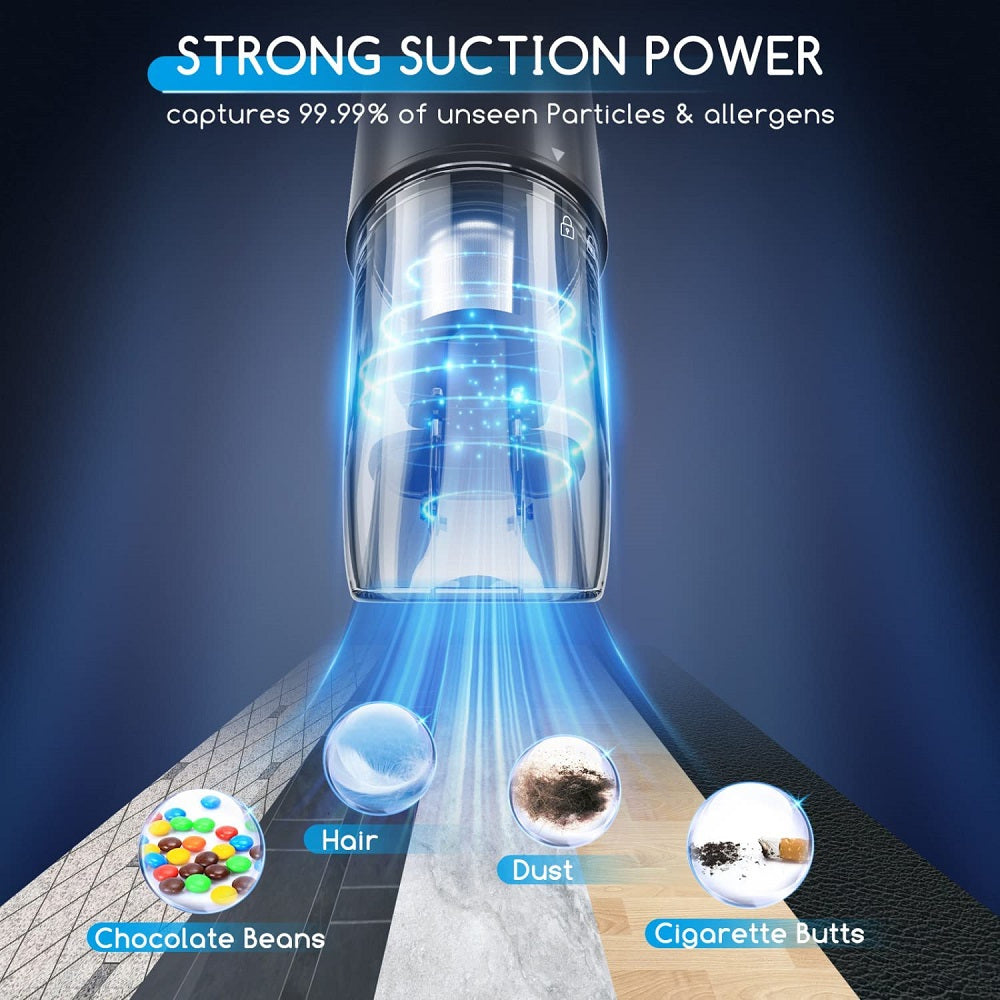 50W, handheld, vacuum cordless, car vacuum cleaner, rechargeable, lightweight, wet dry vacuum, Aigostar Keith