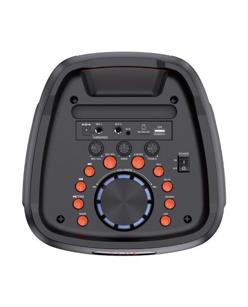 20W, portable speaker, microphone, led light, KSC-829