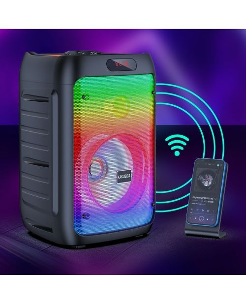 20W, portable speaker, microphone, led light, KSC-829