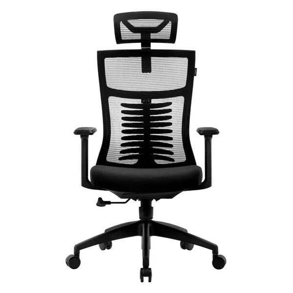 RAIDMAX Drakon EK601BK Gaming Chair, Fabric, Up to 150kg, 3D Adjustable Armrests, 150deg Tilting, Head & Lumbar support, Black
