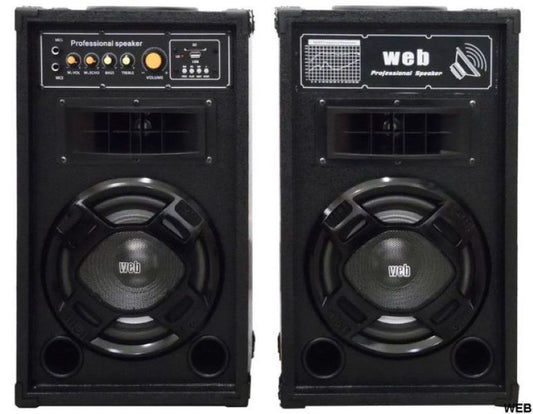 100W, pair , amplified speakers, BT-USB, LY30-B