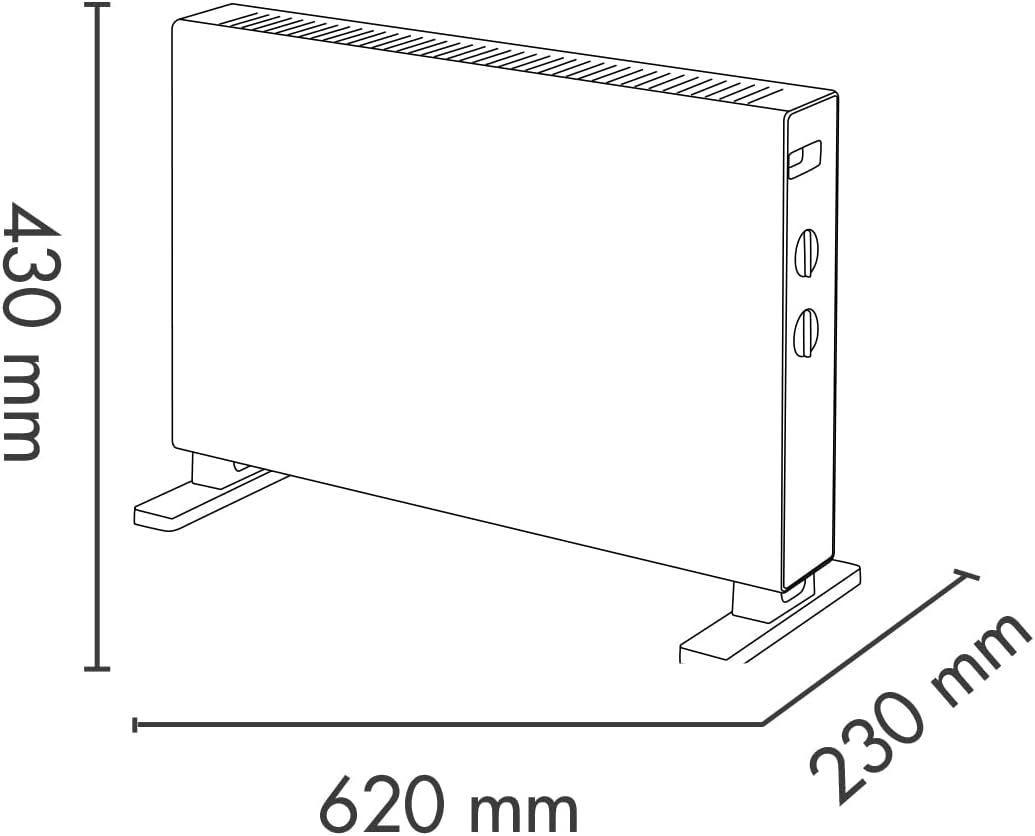 2000W, floor fan heater, Argo Kansas