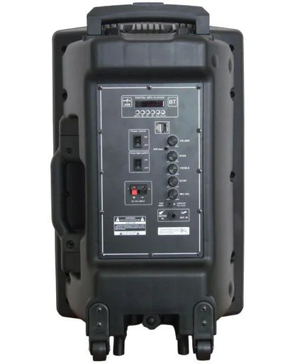 100W, trolley speaker, led light, V-12