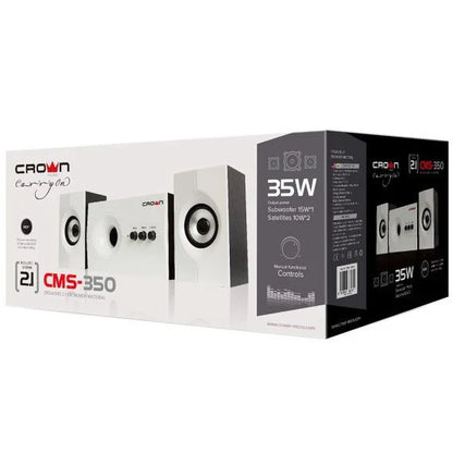 35W, audio system, speakers desk, Crown Micro CMS-350