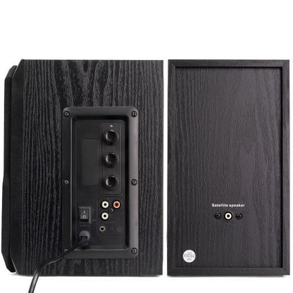 50W, PC speakers, sound system , Crown Micro Black Wood 2.0