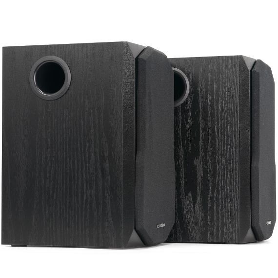 50W, PC speakers, sound system , Crown Micro Black Wood 2.0